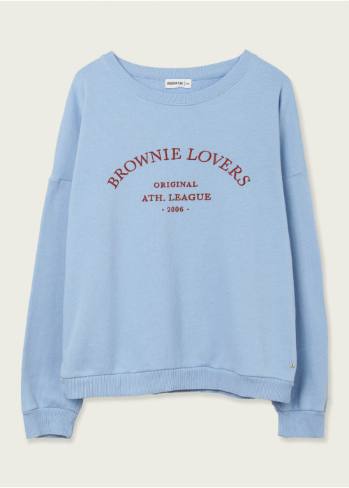 Sweat-shirt league brownie brodé