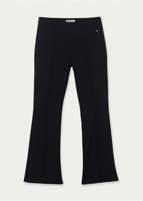 Pantalon évasé ouverture