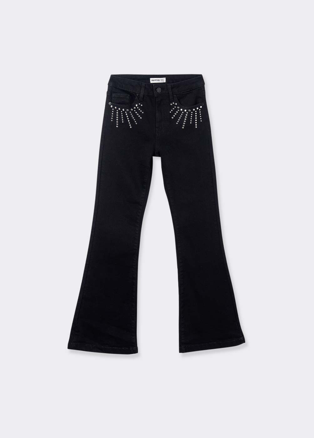 Pantalon best sale jean evase