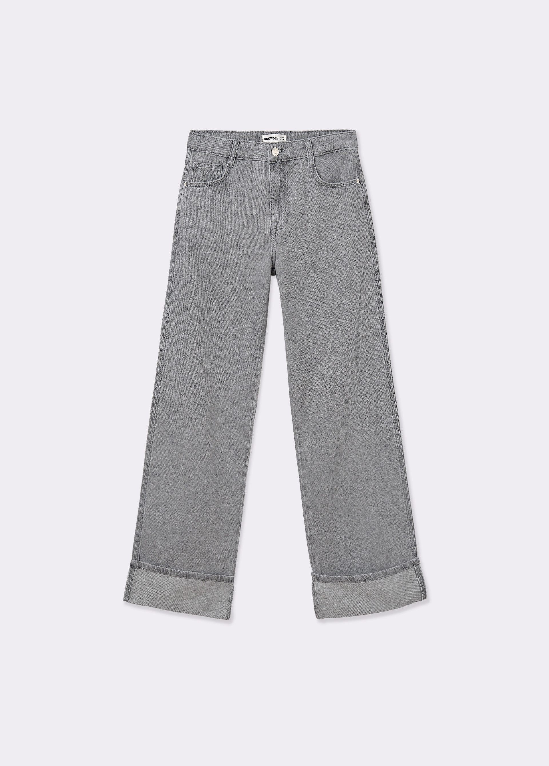 Jeans omgeslagen zoom