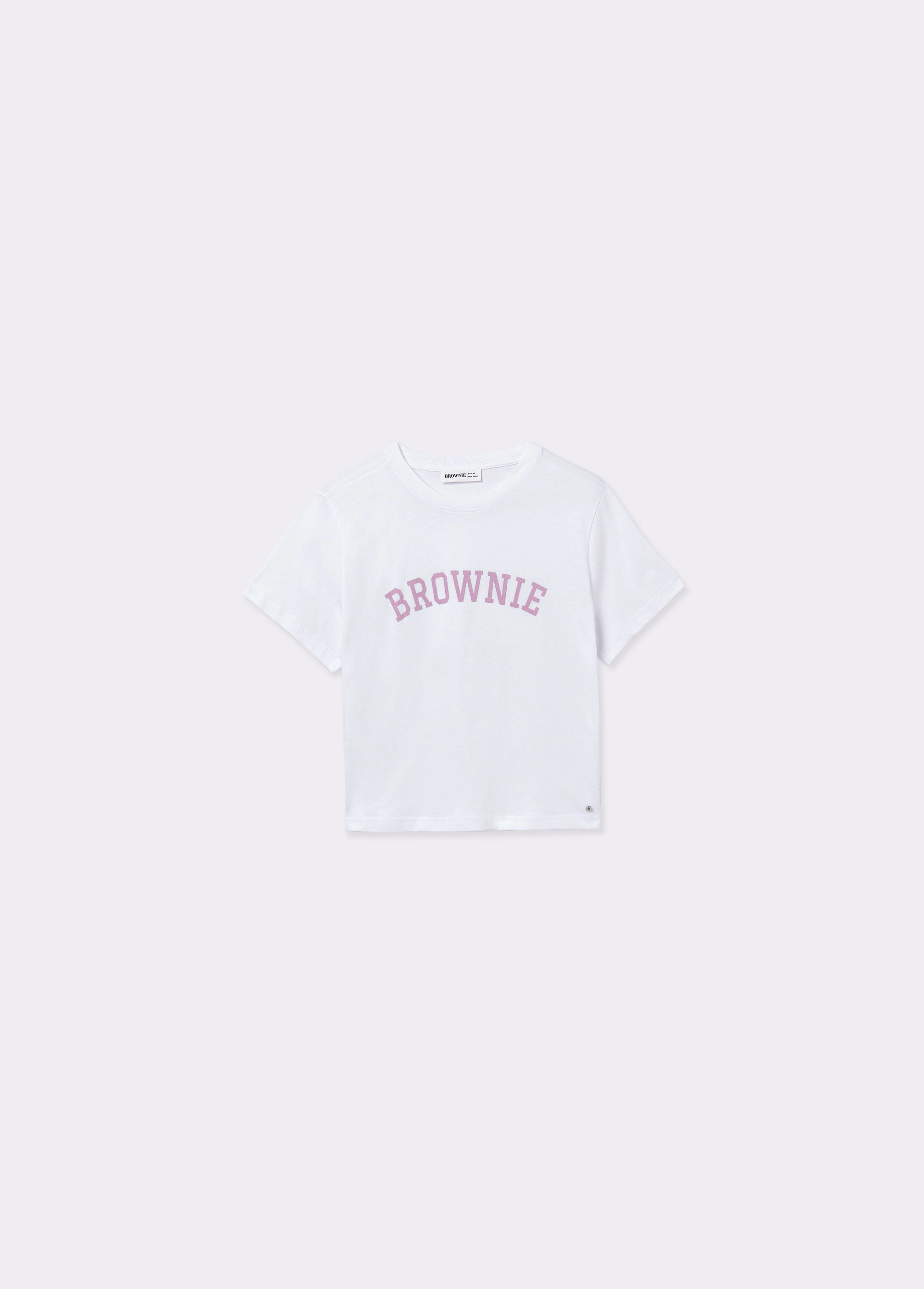 T-shirt tekst brownie