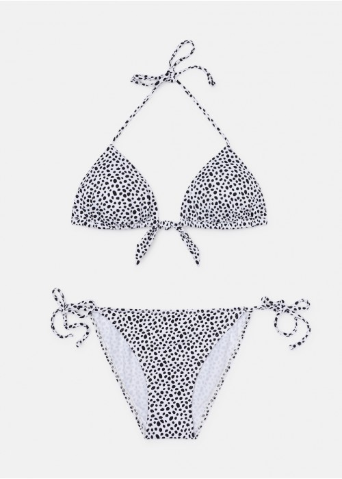 Bikini triangle à motif animal