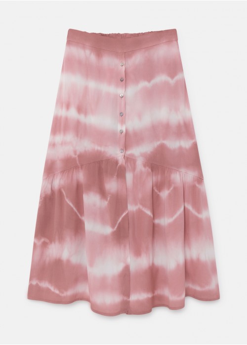 Jupe tie-dye clavel