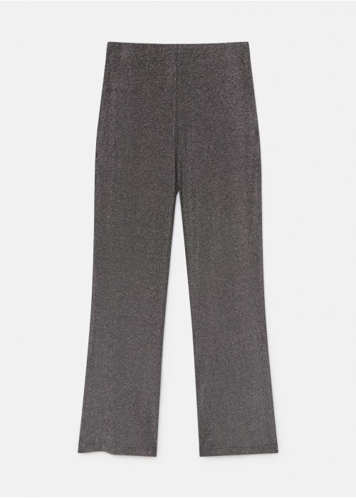 Pantalon en lurex évasé