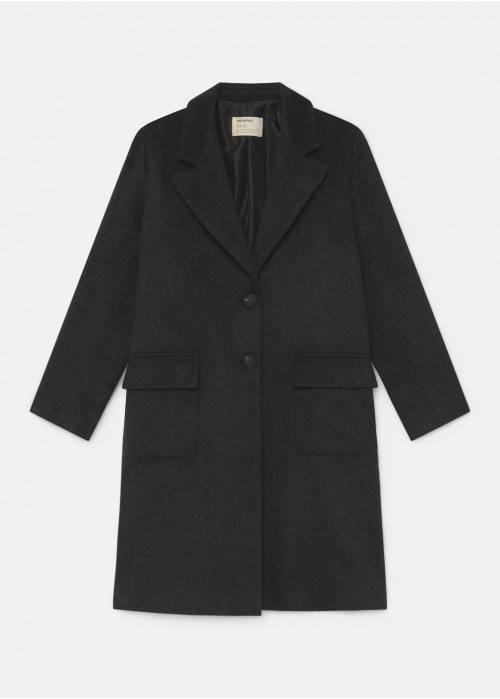 Manteau long uni scarlett