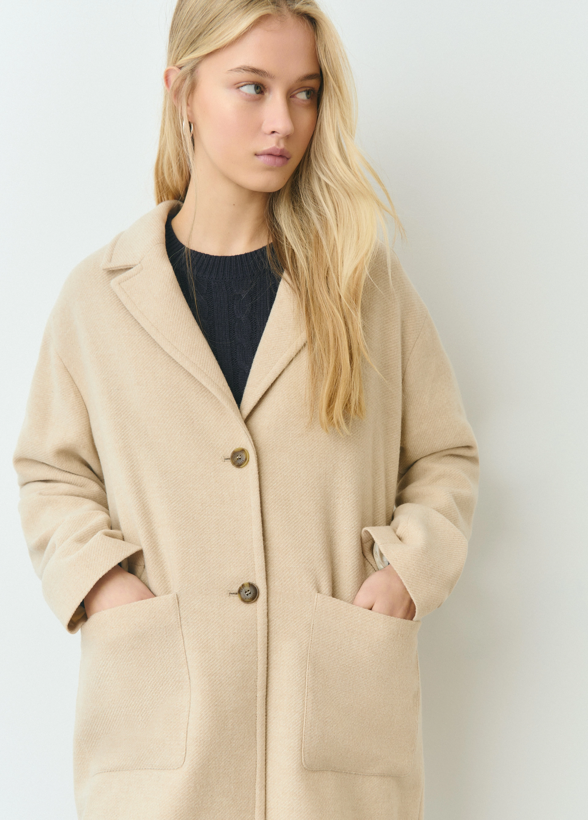 Manteau mi-long