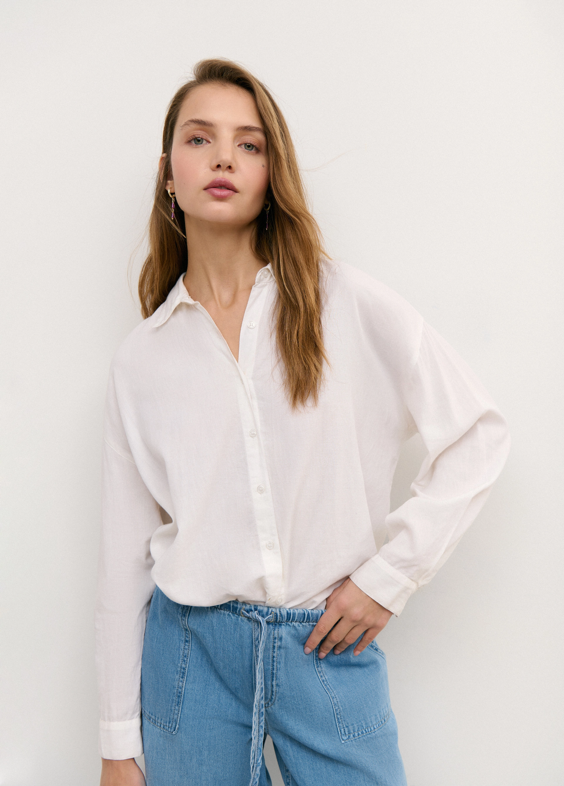 Essential plain shirt