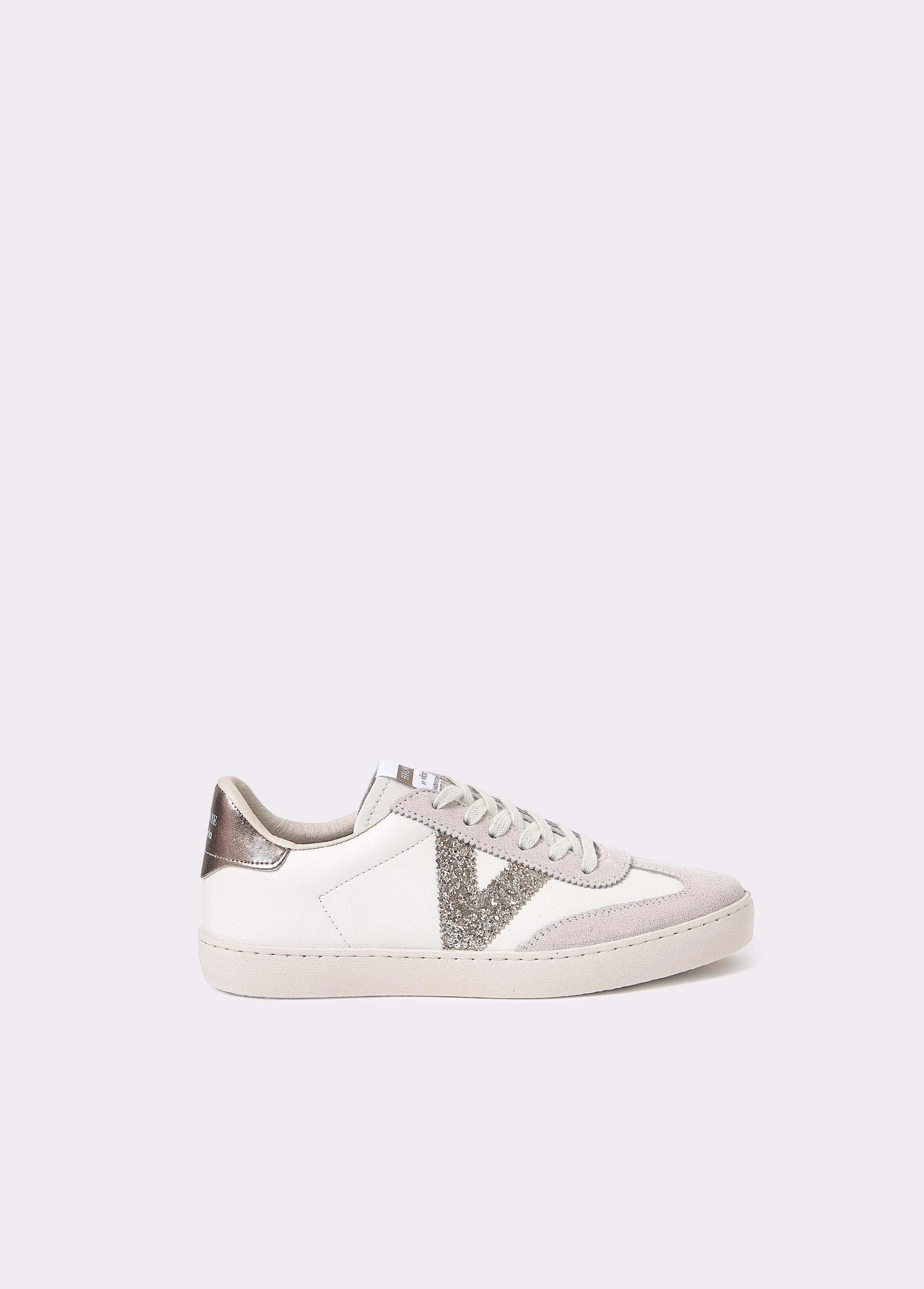 Tennis glitter cuir...