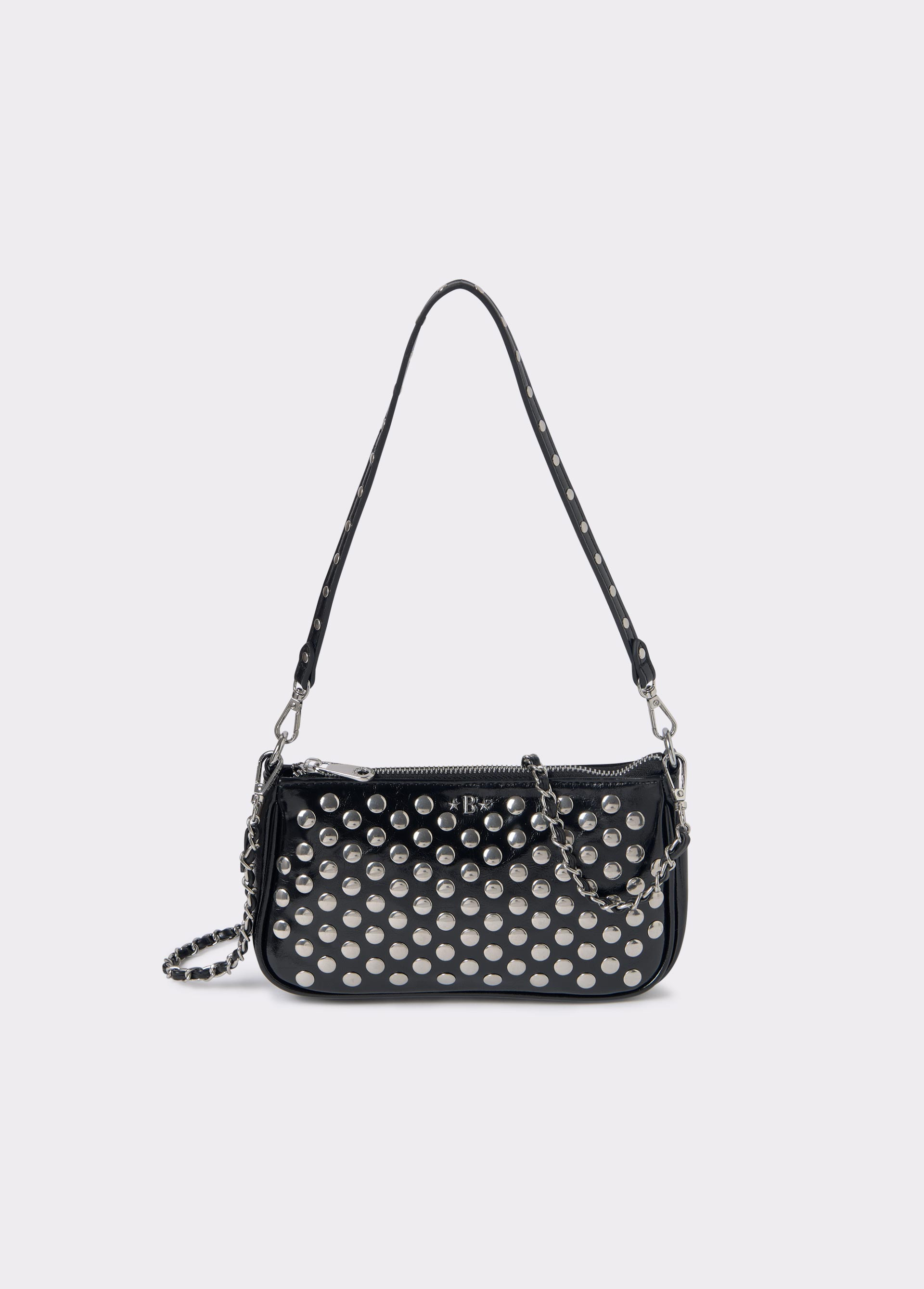 Studded shoulder bag BROWNIE