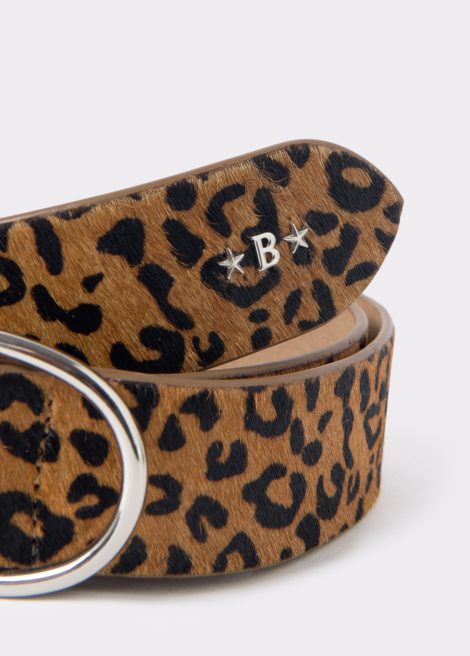 Animal print belt BROWNIE