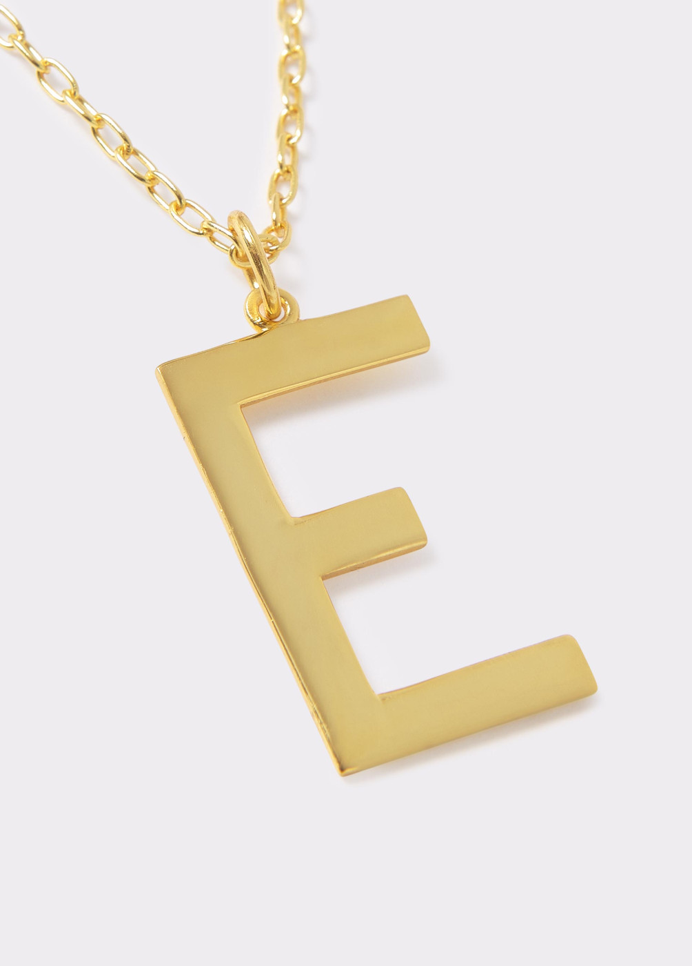 Letter E necklace | BROWNIE