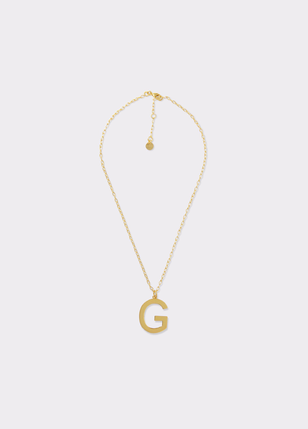 Letter G necklace | BROWNIE