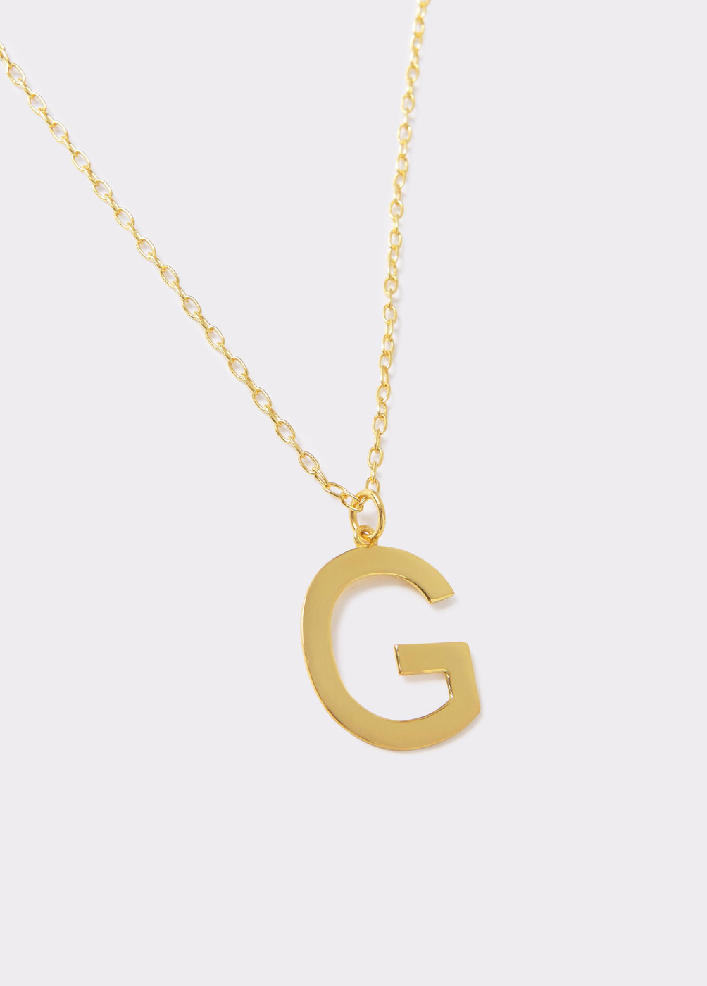 Letter G necklace | BROWNIE