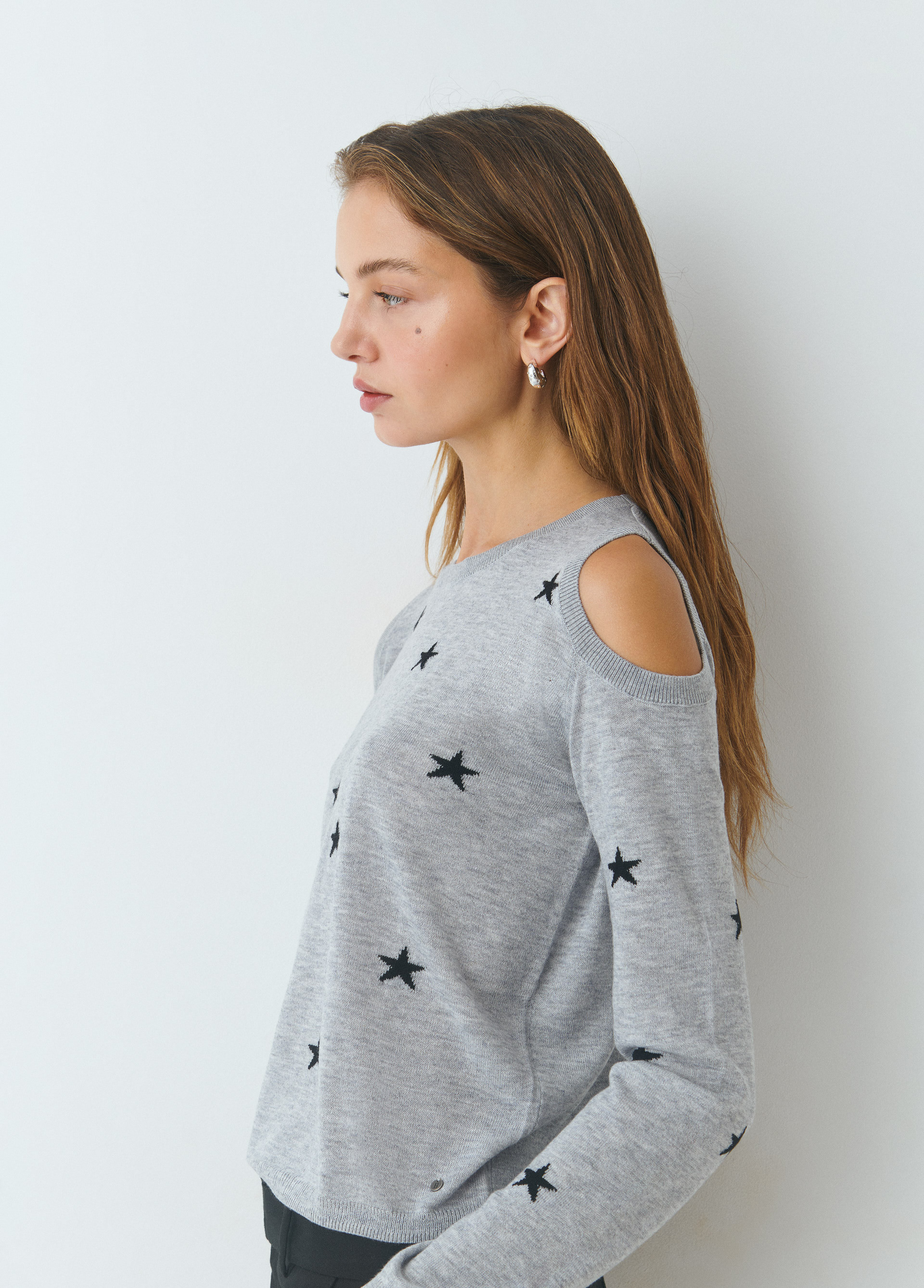 Next cold shoulder high quality jumper