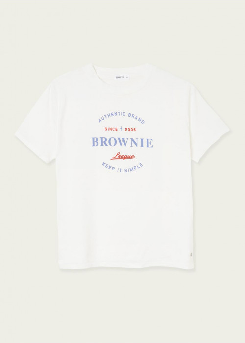 Camiseta stamp m/c brownie league