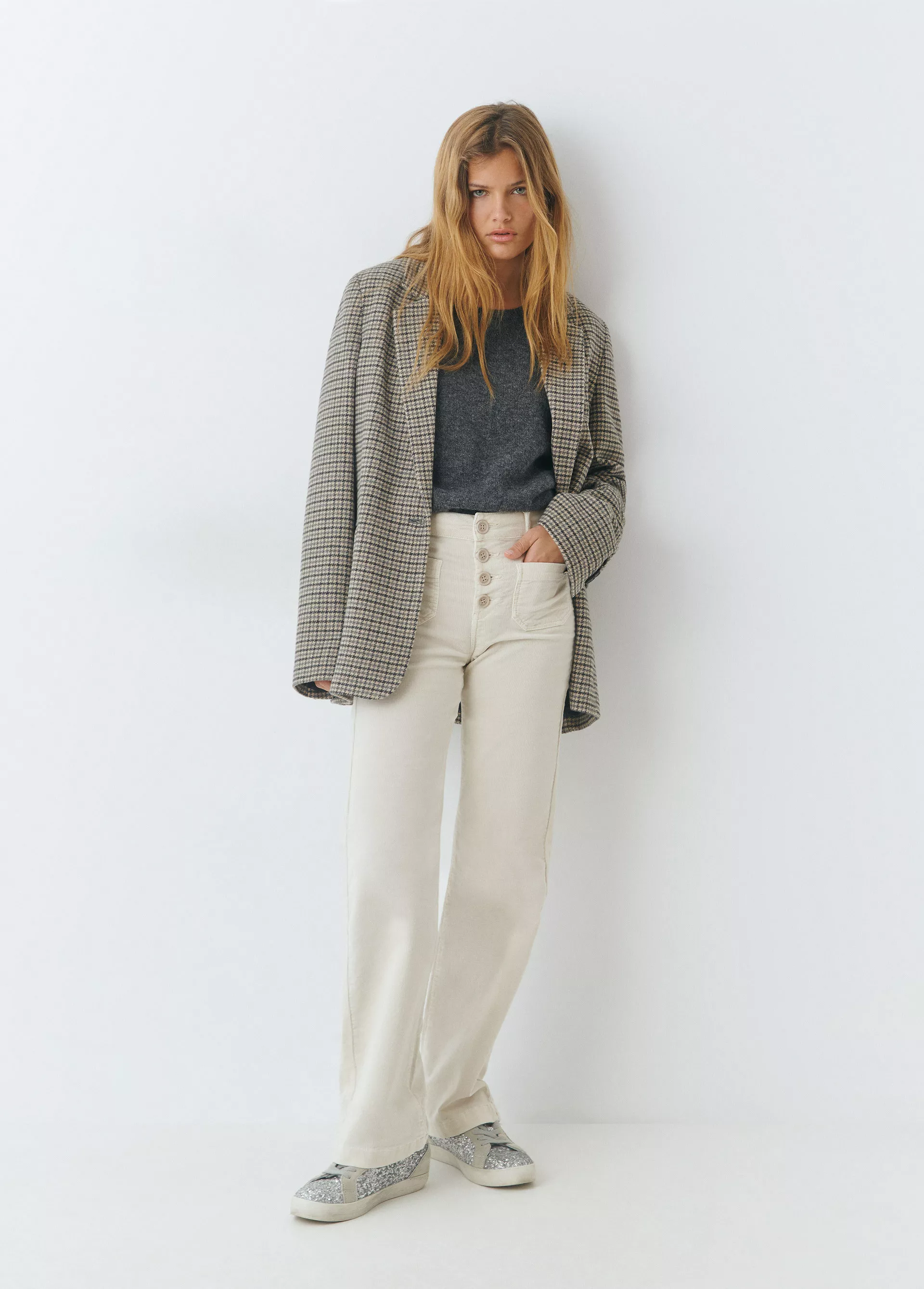 Pantalon pana culotte BROWNIE