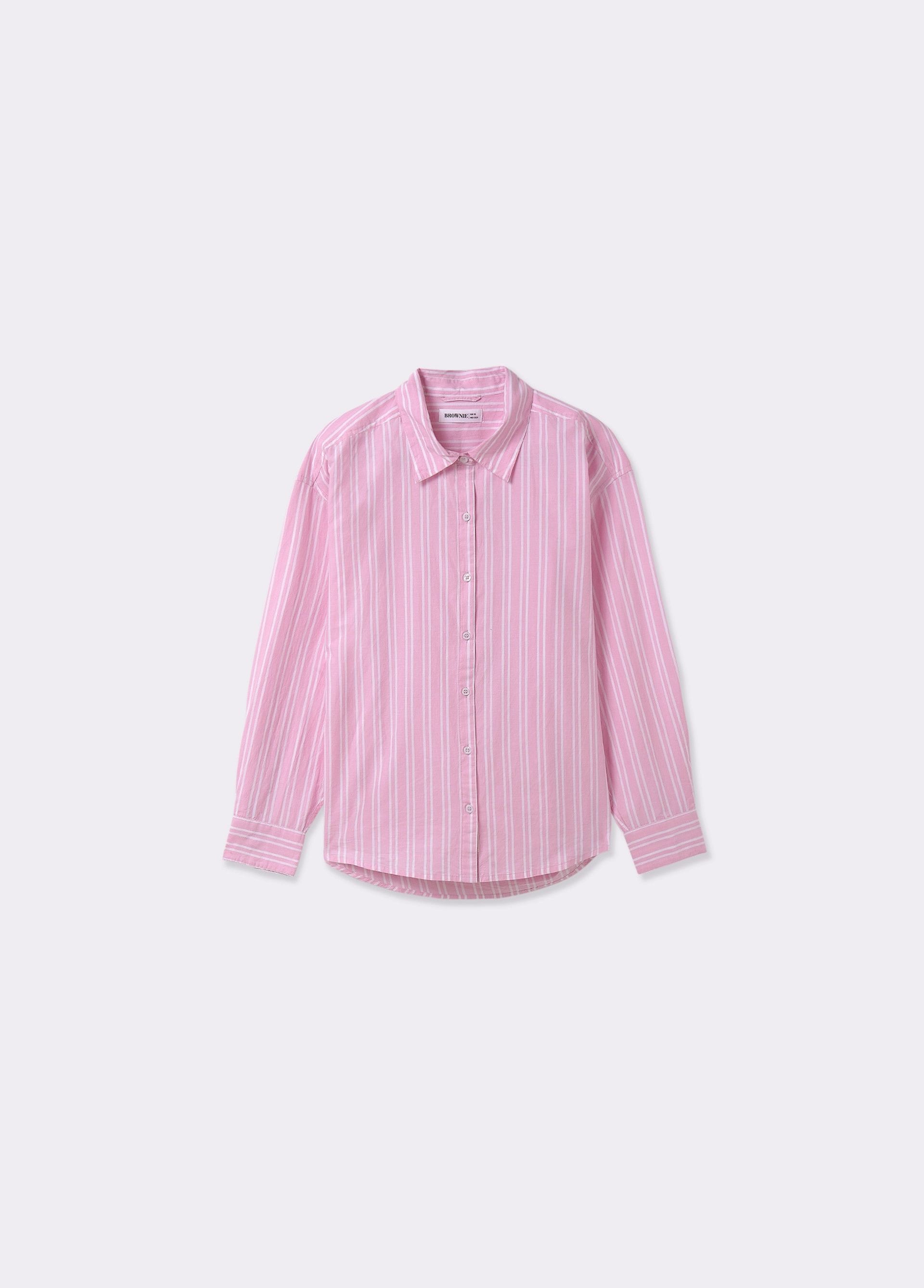 Striped cotton shirt