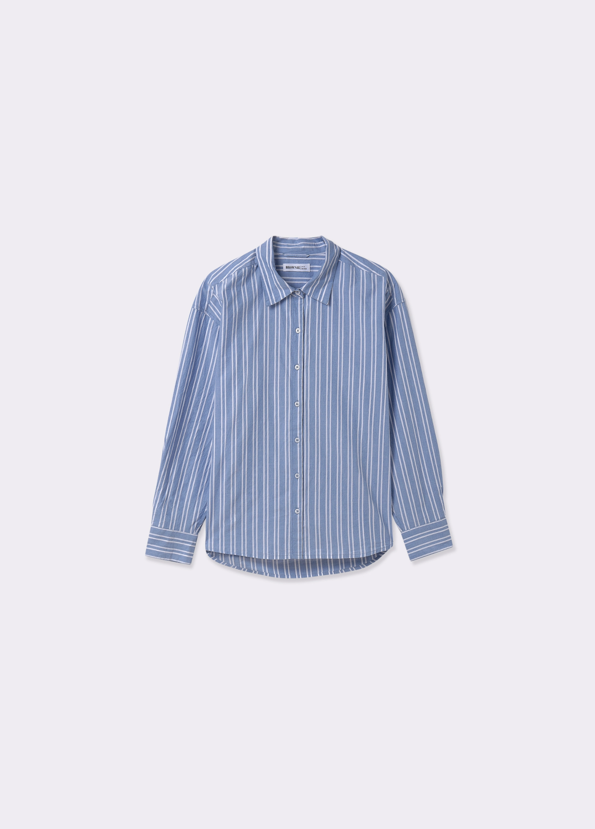 Striped cotton shirt