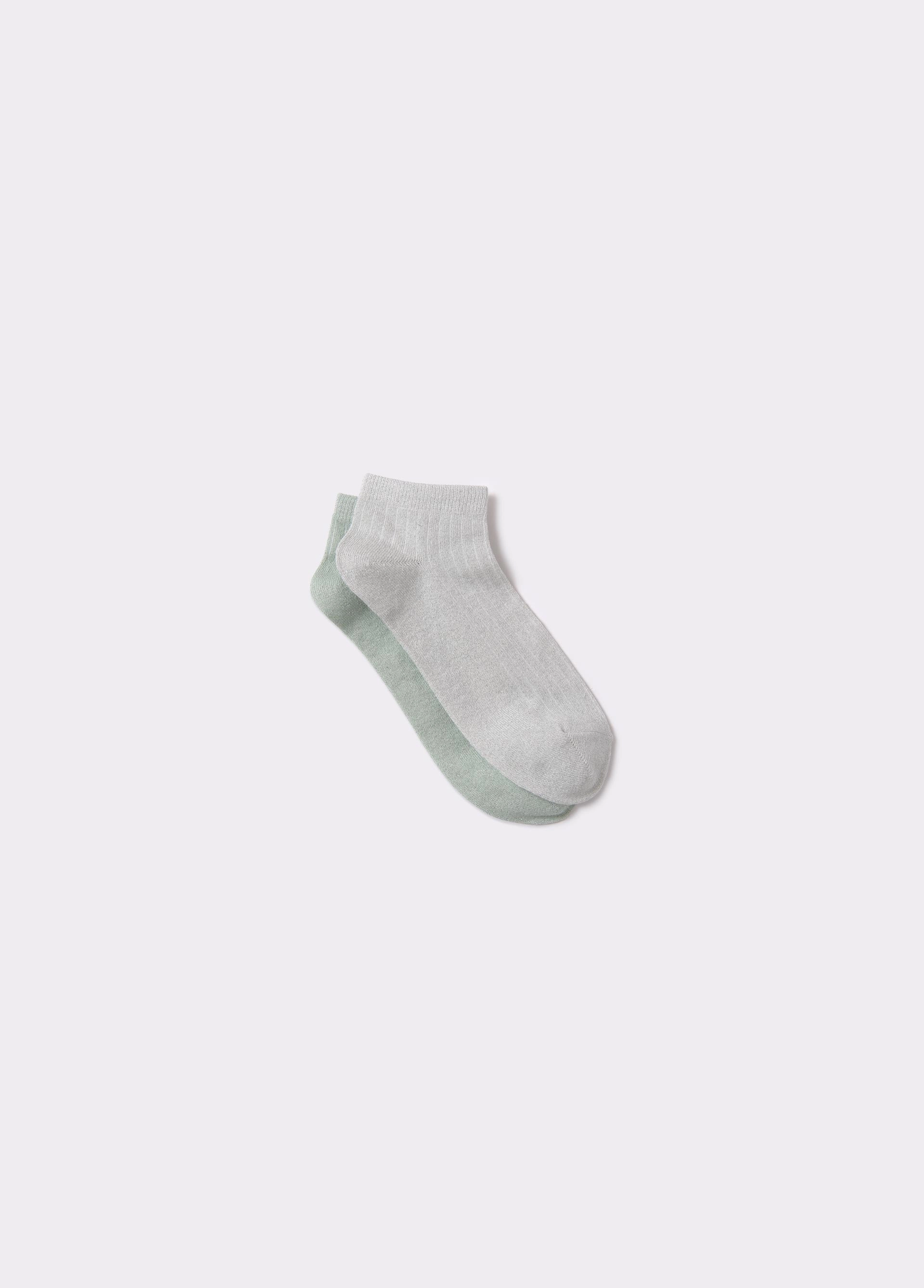 Chaussettes lot lurex