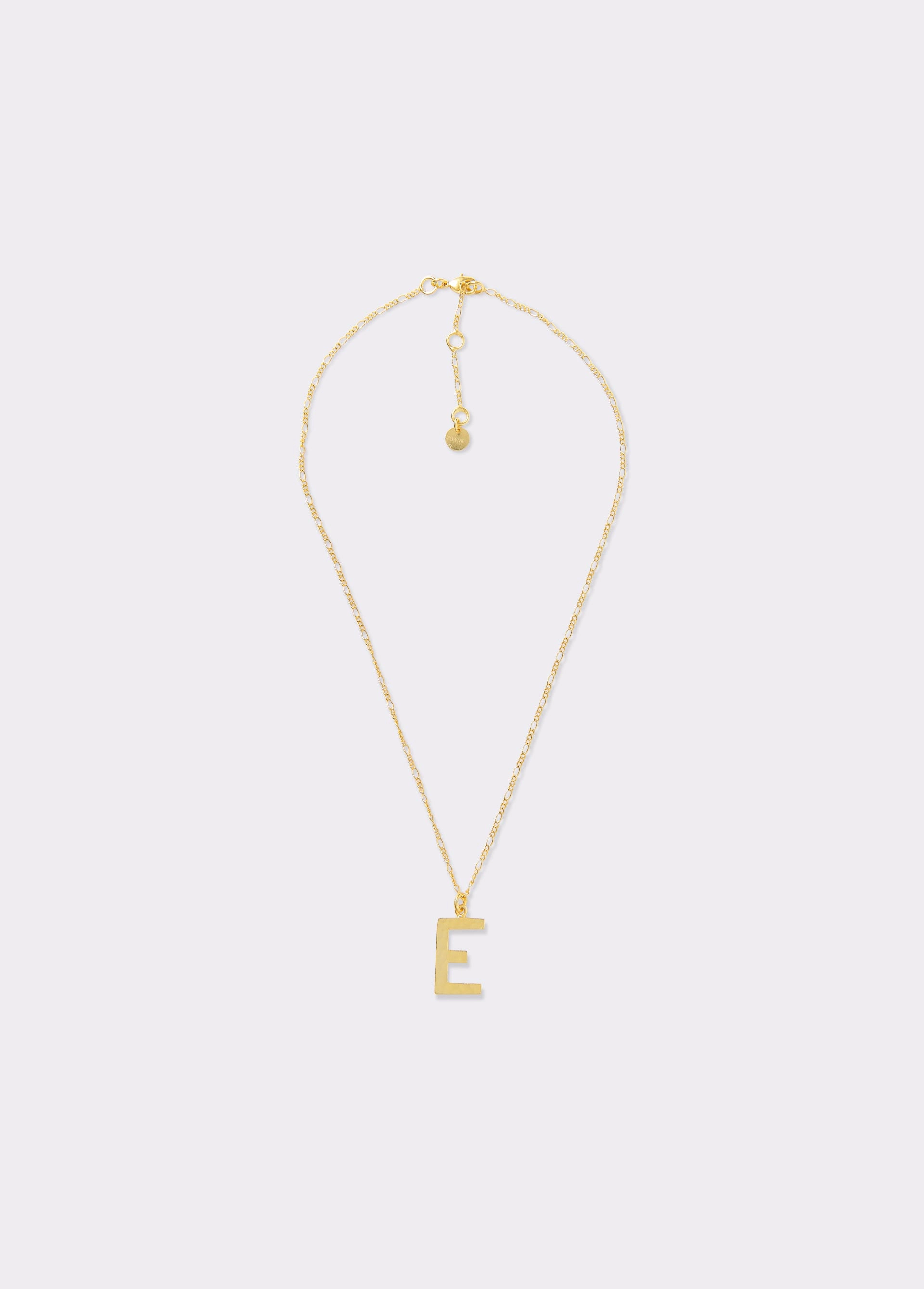 Ketting initiaal letter e