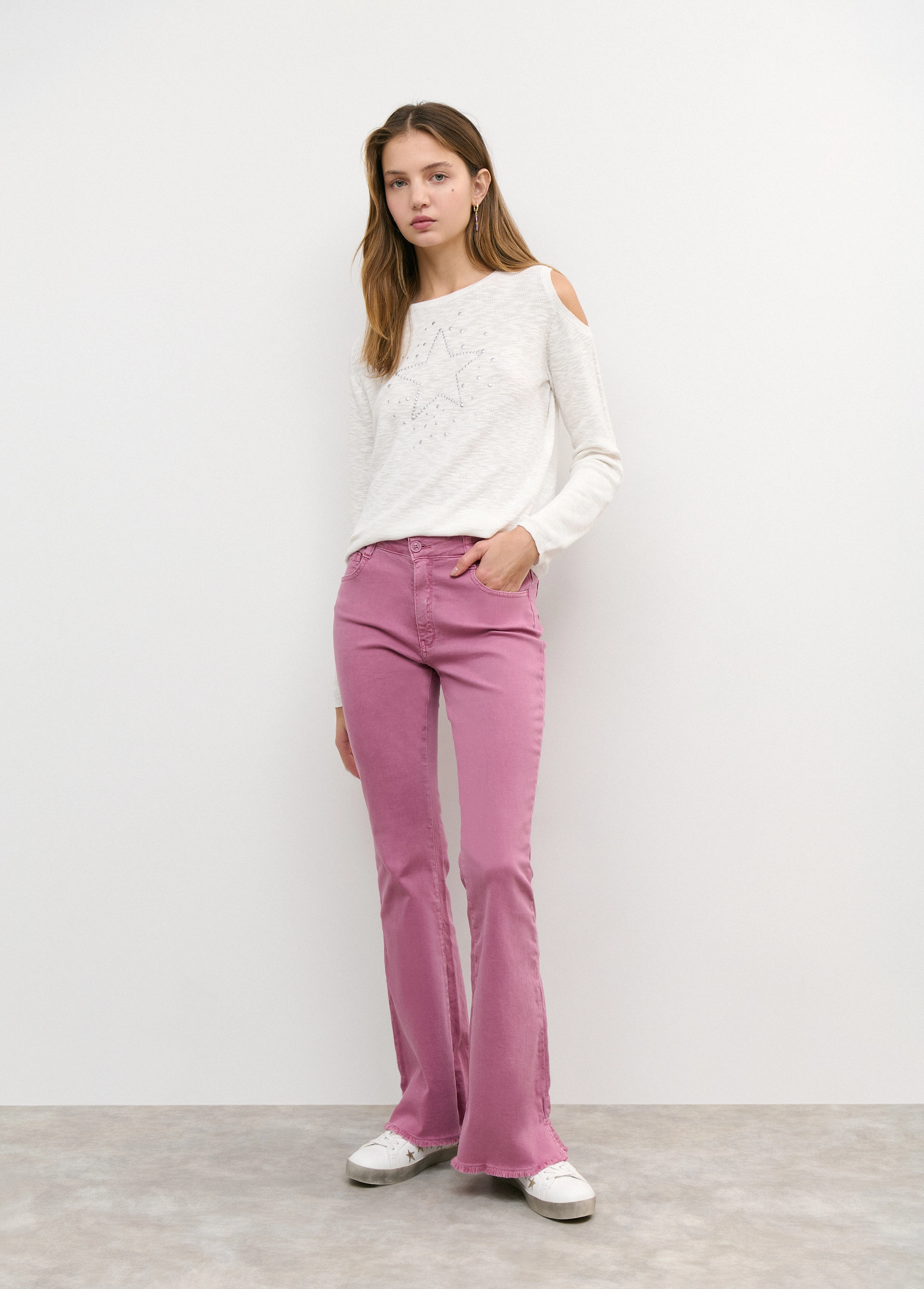 Flared trousers