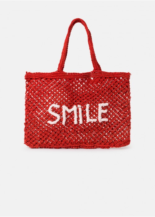 Bolso trenzado smile